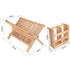Bamboo Folding Dish Rack for Kitchen Organization EVERYDAY HARMONY