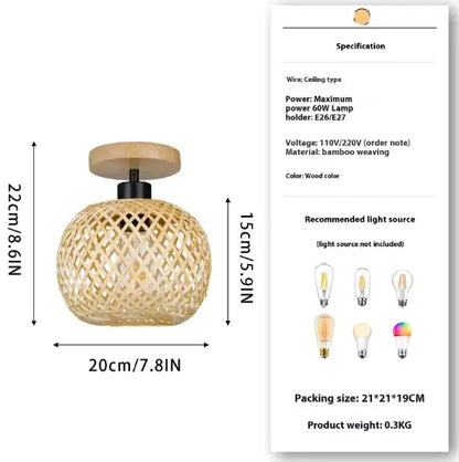 Bamboo Glow Lamp EVERYDAY HARMONY