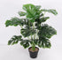 Artificial Flower Green Plant Monstera Plant Flower Indoor EVERYDAY HARMONY